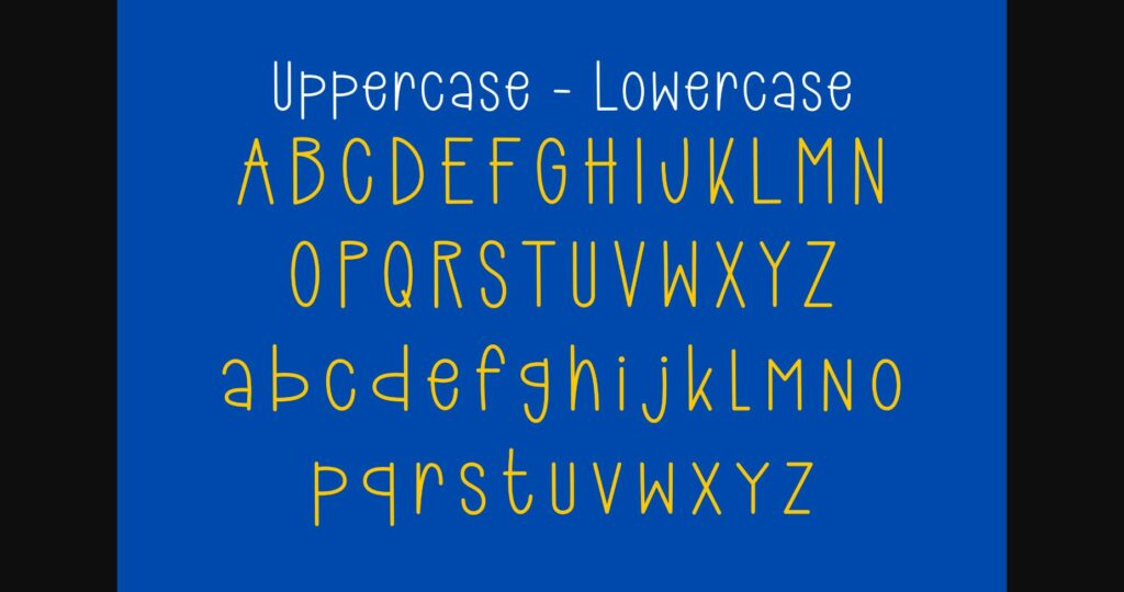 Gameday Vibes Font Poster 5