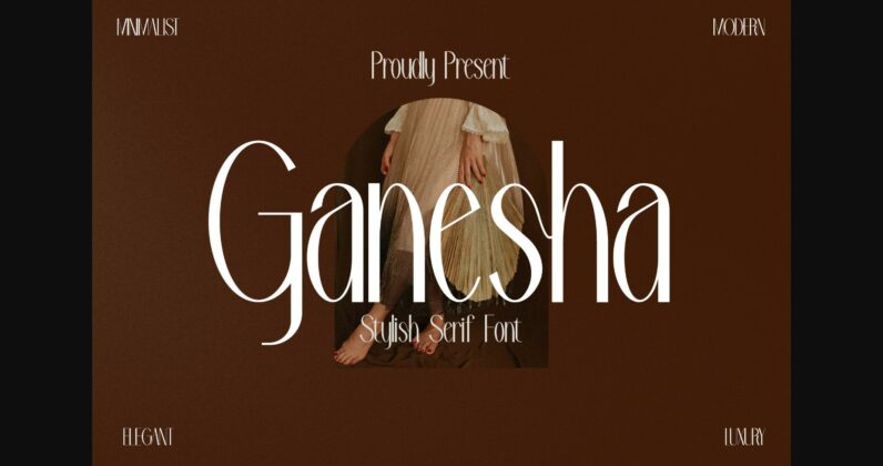 Ganesha Font Poster 3