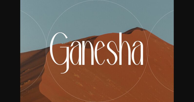 Ganesha Font Poster 11