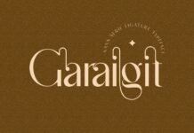 Garaigit Font Poster 1