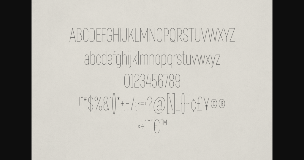 Gardenia Font Poster 4