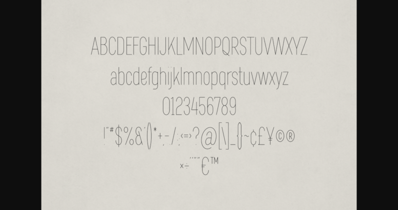 Gardenia Font Poster 4