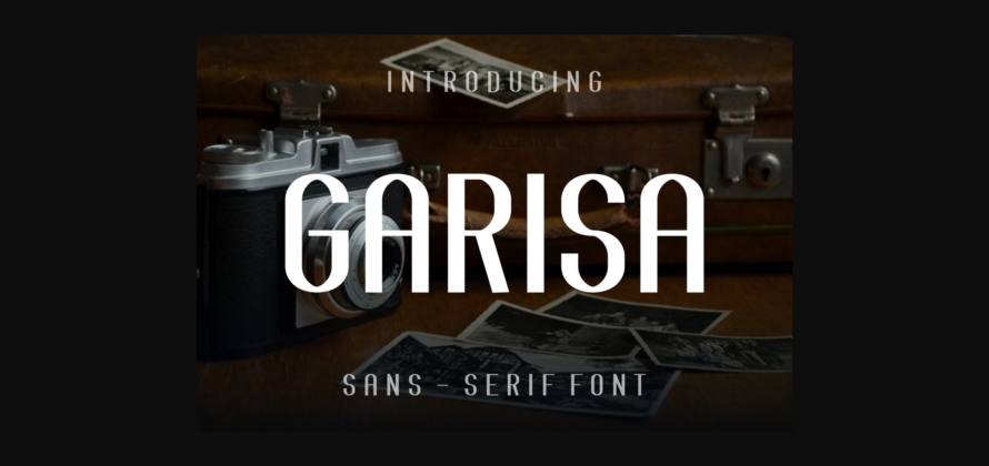 Garisa Font Poster 1