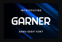 Garner Font Poster 1