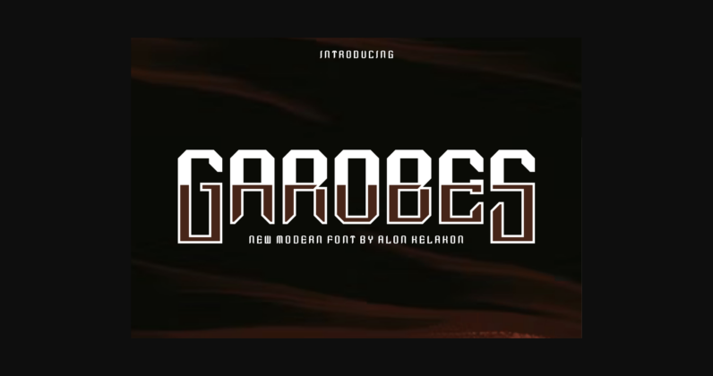 Garobes Font Poster 3