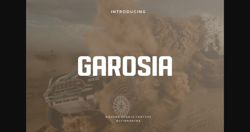 Garosia Font Poster 3