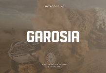 Garosia Font Poster 1