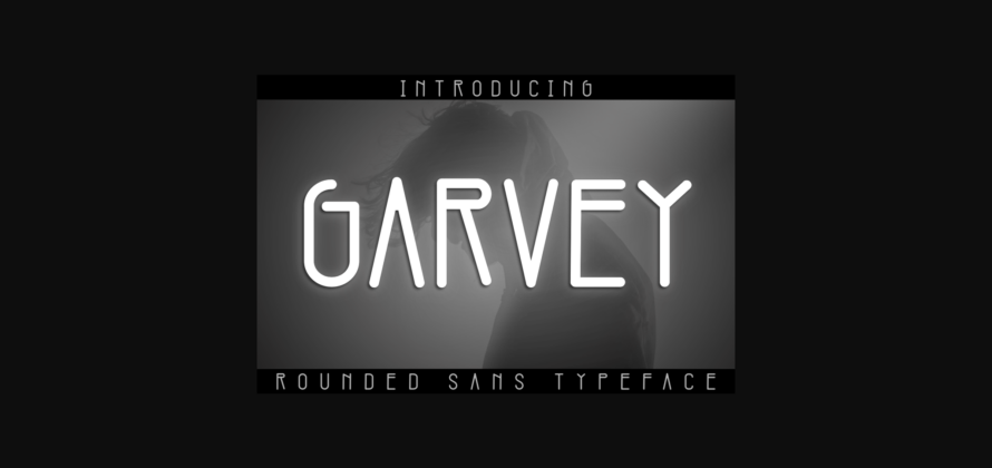 Garvey Font Poster 3