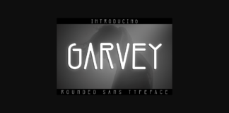 Garvey Font Poster 1