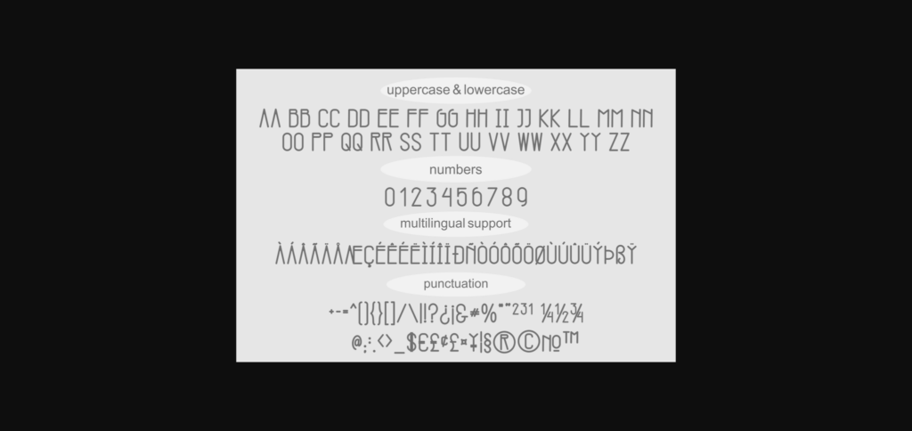 Garvey Font Poster 4