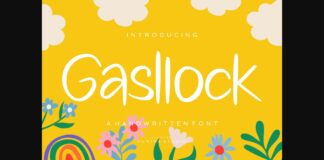 Gasllock Font Poster 1