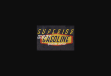 Gasoline Incline Font Poster 1
