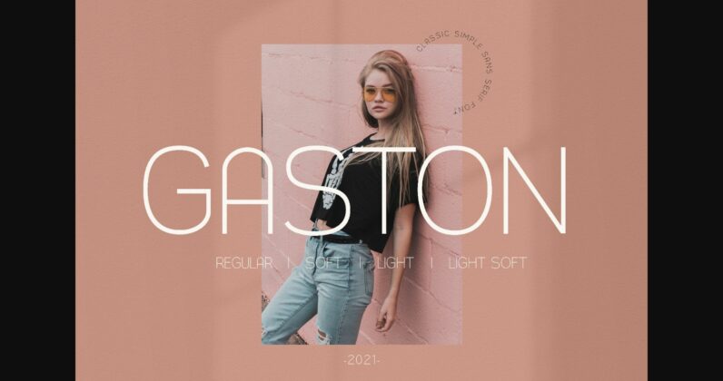 Gaston Font Poster 3