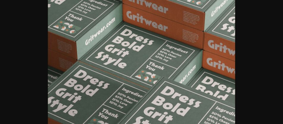 Gatesco Font Poster 10