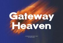 Gateway Heaven Font Poster 1