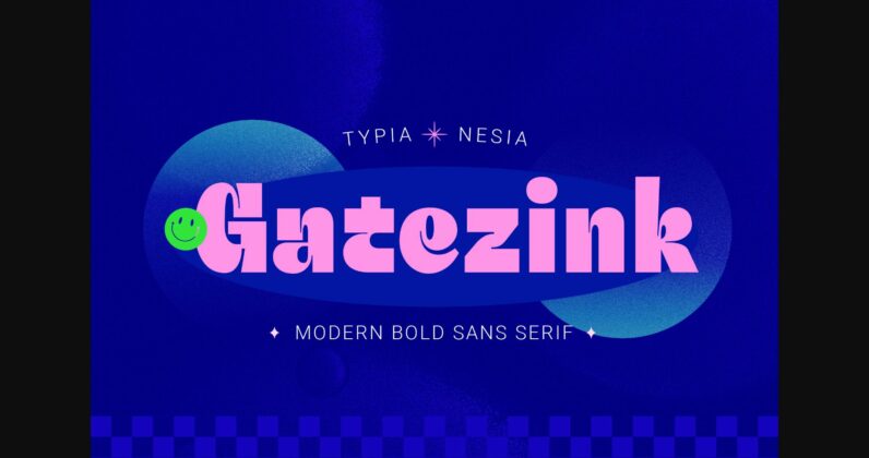 Gatezink Font Poster 3