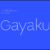 Gayaku Font