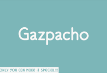 Gazpacho Font Poster 1