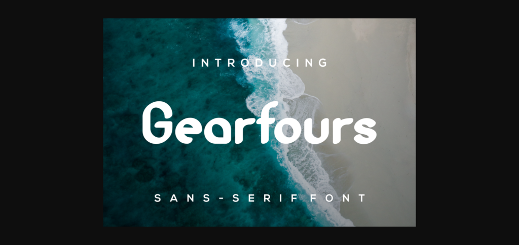 Gearfours Font Poster 3