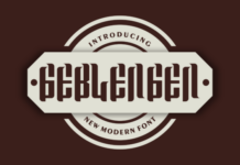 Geblengen Geblengen Fonts