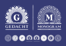 Gedacht Monogram Font Poster 1