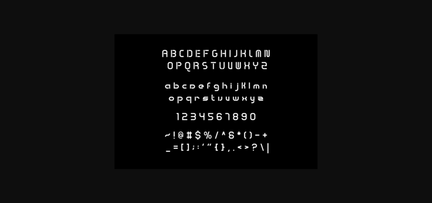 Gedang Goreng Font Poster 4
