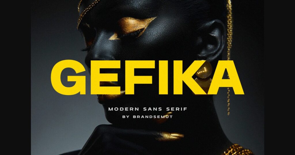 Gefika Font Poster 3