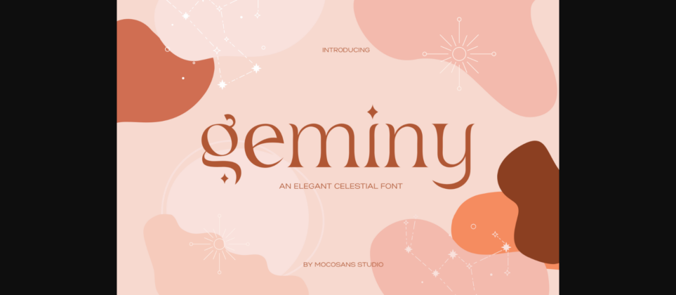 Geminy Font Poster 3