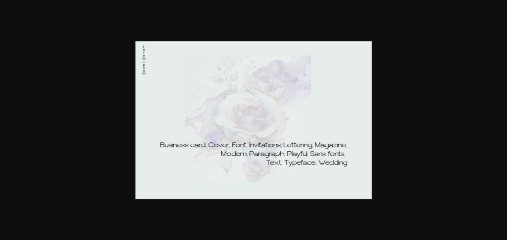 Gempore Font Poster 6