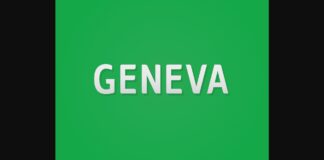 Geneva Font Poster 1