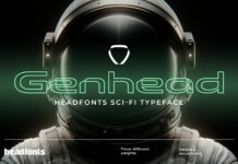 Genhead Font Poster 1