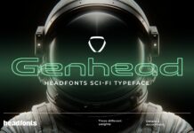 Genhead Font Poster 1