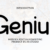 Genius Font