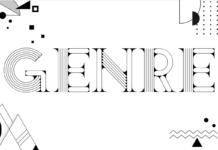 Genre Line Font Poster 1