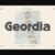 Geordia Font