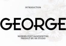 George Font Poster 1