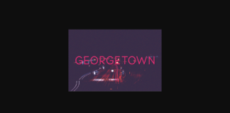 Georgetown Font Poster 1