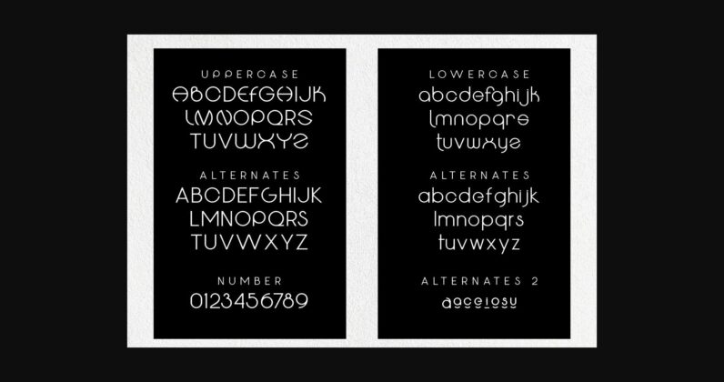 Geotype Font Poster 8