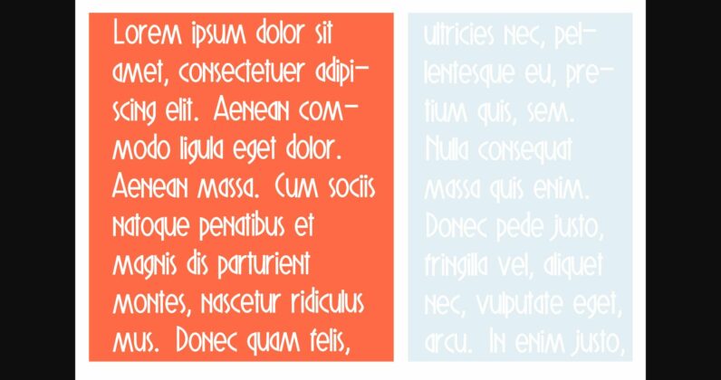 Geriatric Font Poster 5