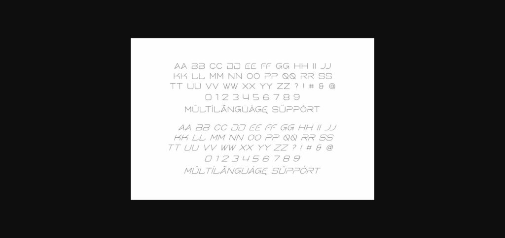 Gerth Font Poster 5