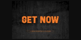 Get Now Font Poster 1