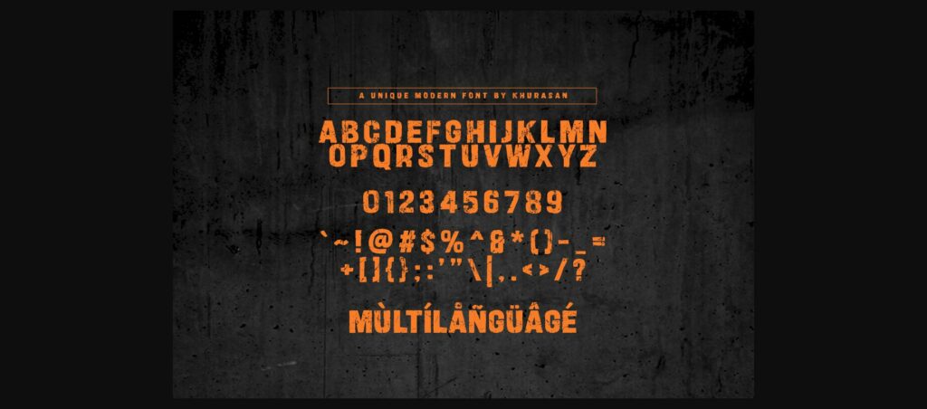 Get Now Font Poster 7