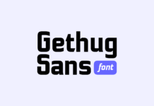 Gethug Font Poster 1