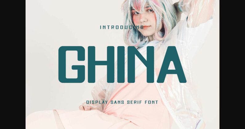 Ghina Font Poster 3