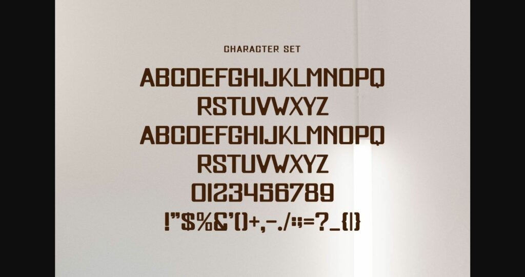 Ghina Font Poster 7
