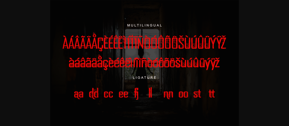 Ghost Nest Font Poster 11