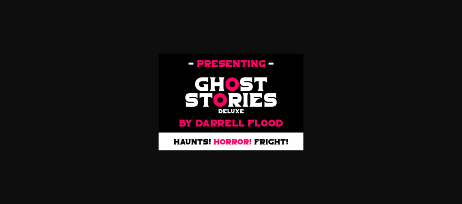 Ghost Stories Deluxe Font Poster 3