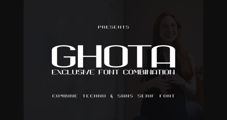 Ghota Exclusive Font Poster 3