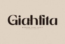 Giahfita Fonts