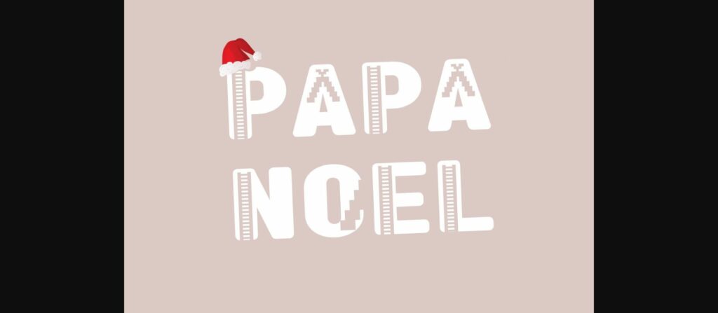 Gift Boxes Font Poster 7